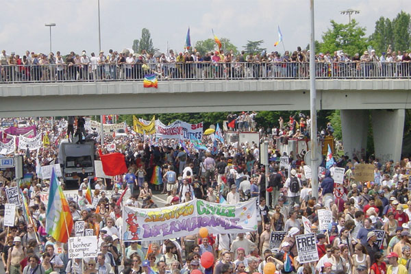 Manifestation à Genève