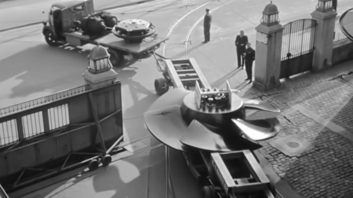 Turbine Kaplan du barrage de Verbois